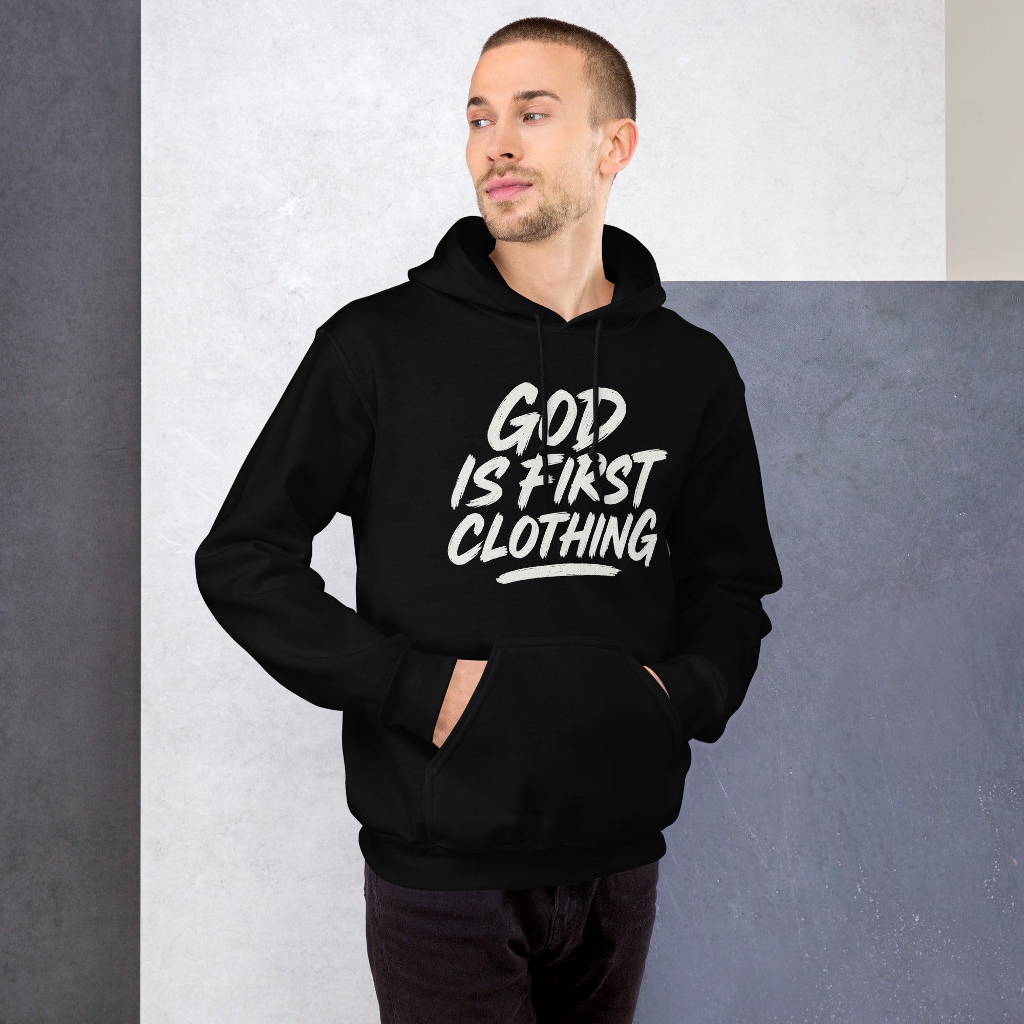 God Is First Hoodie